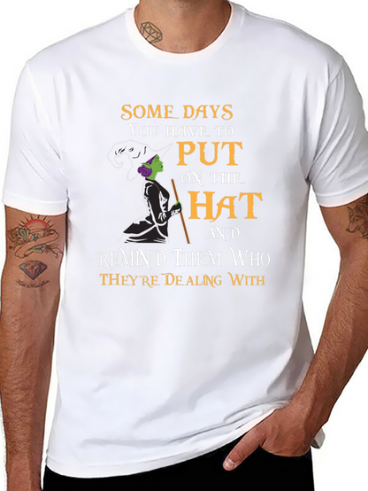 Witch Hat T-Shirt: Spooky Season Apparel