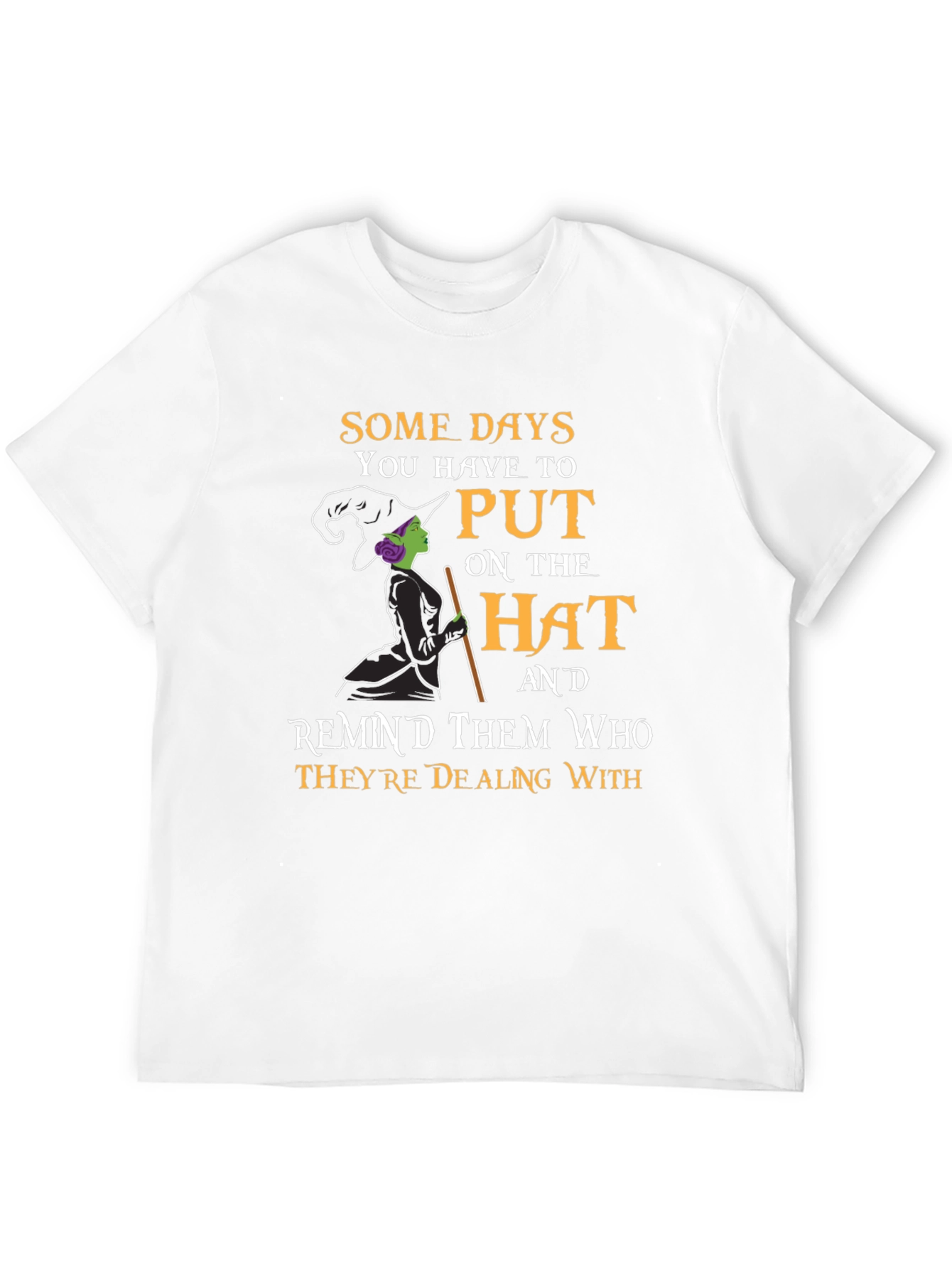Witch Hat T-Shirt: Spooky Season Apparel