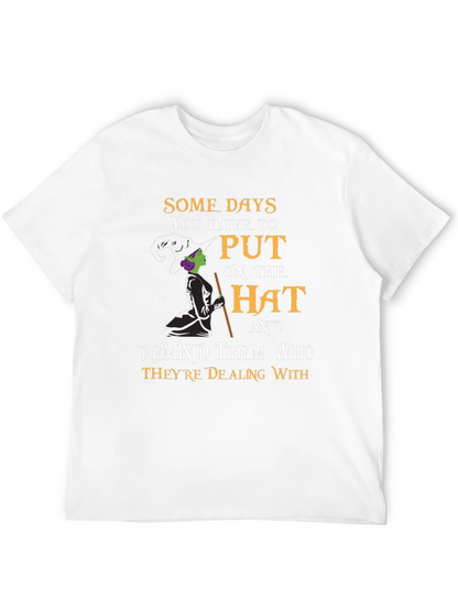 Witch Hat T-Shirt: Spooky Season Apparel