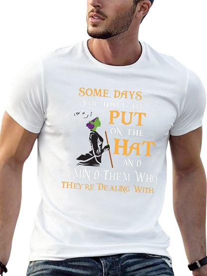 Witch Hat T-Shirt: Spooky Season Apparel