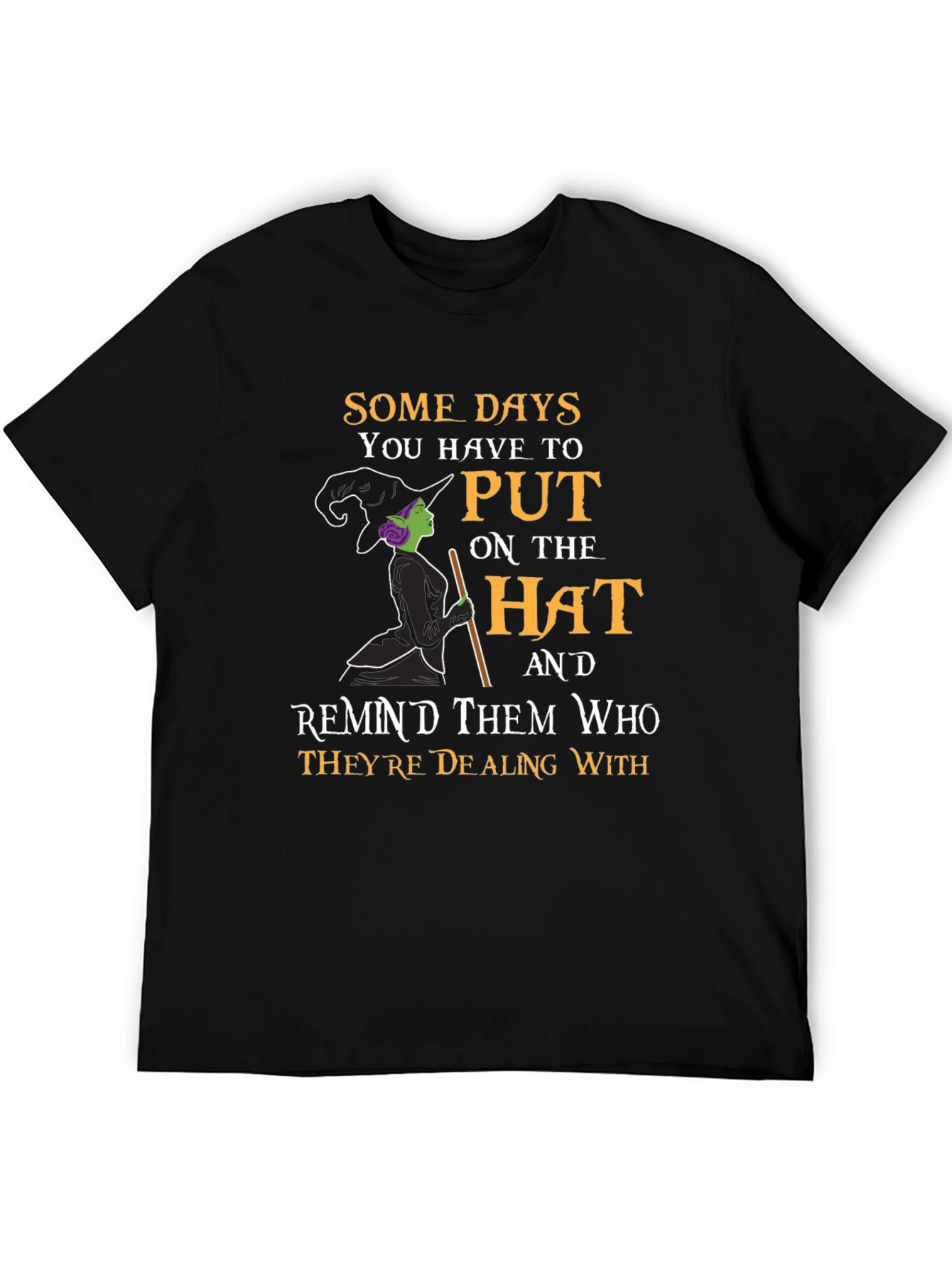 Witch Hat T-Shirt: Spooky Season Apparel