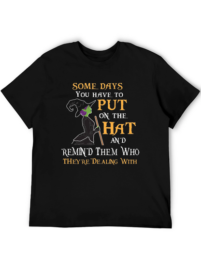 Witch Hat T-Shirt: Spooky Season Apparel
