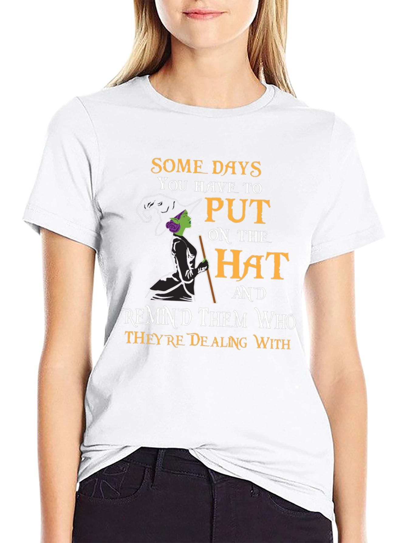 Witch Hat T-Shirt: Spooky Season Apparel