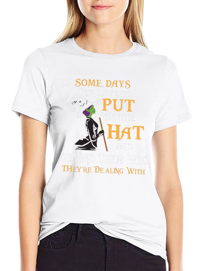 Witch Hat T-Shirt: Spooky Season Apparel
