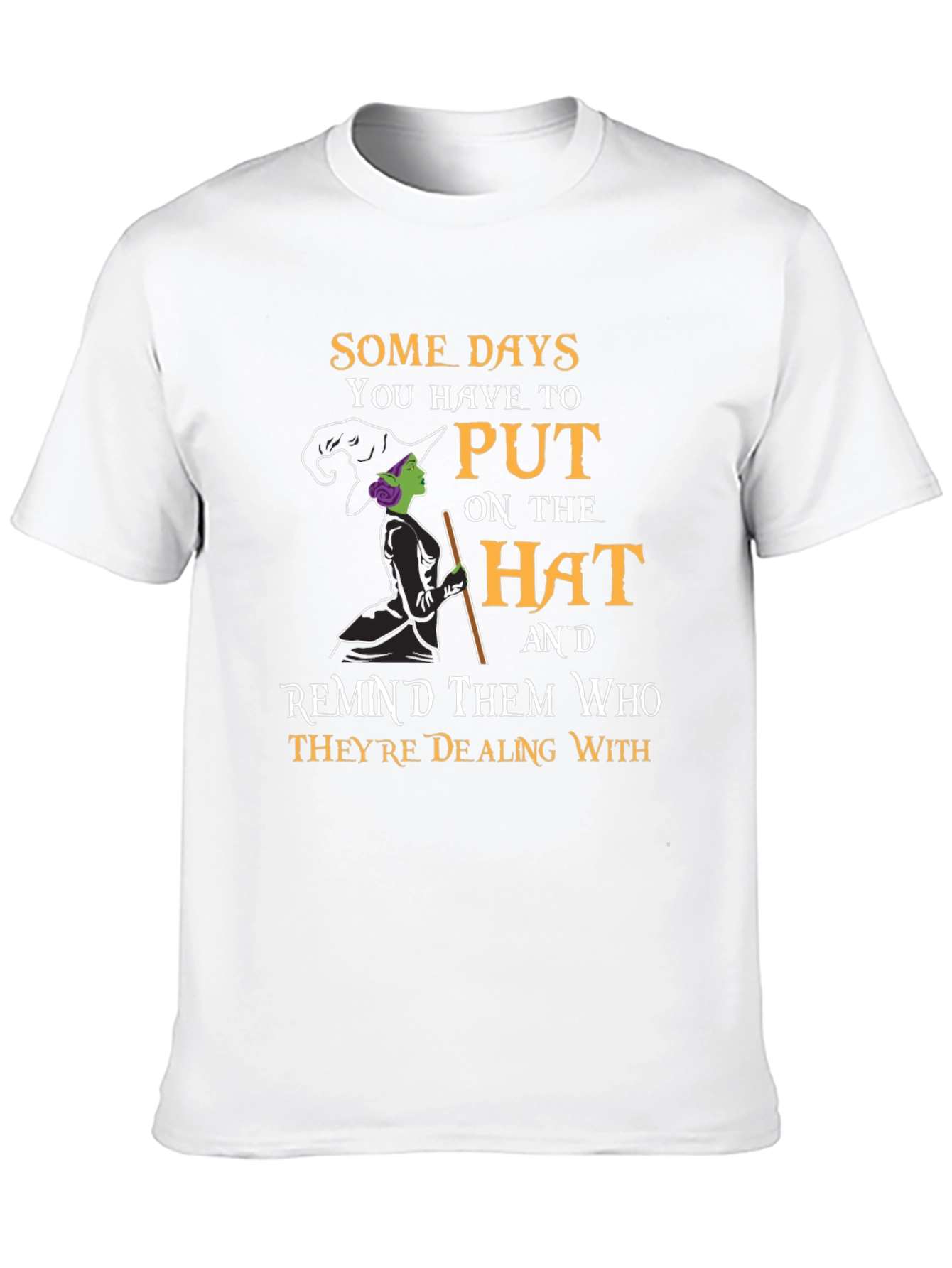Witch Hat T-Shirt: Spooky Season Apparel