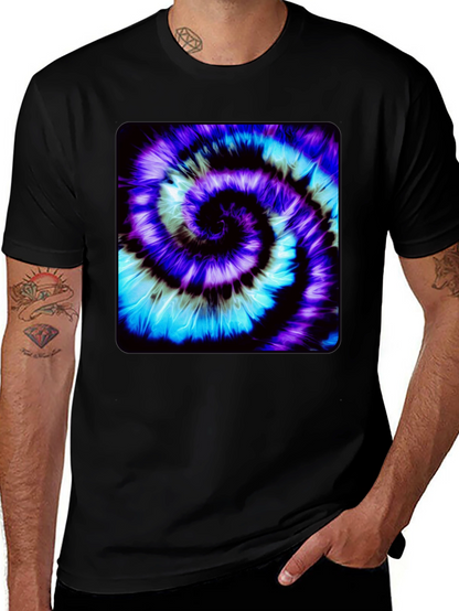 Spiral Tie-Dye Graphic Tee