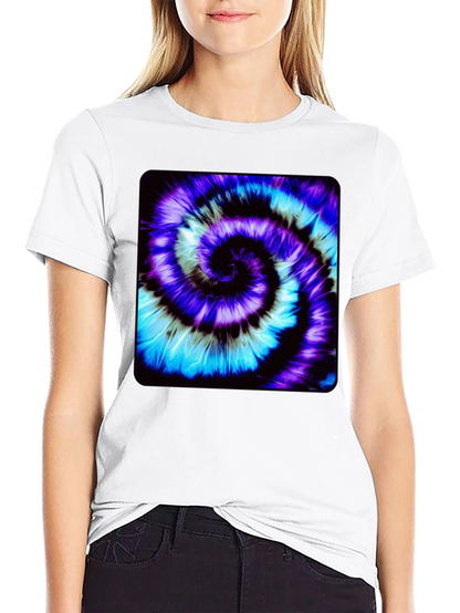 Spiral Tie-Dye Graphic Tee