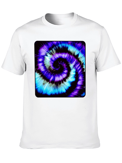 Spiral Tie-Dye Graphic Tee