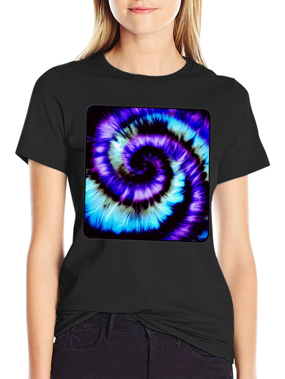 Spiral Tie-Dye Graphic Tee