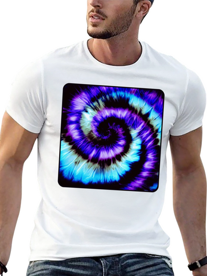 Spiral Tie-Dye Graphic Tee