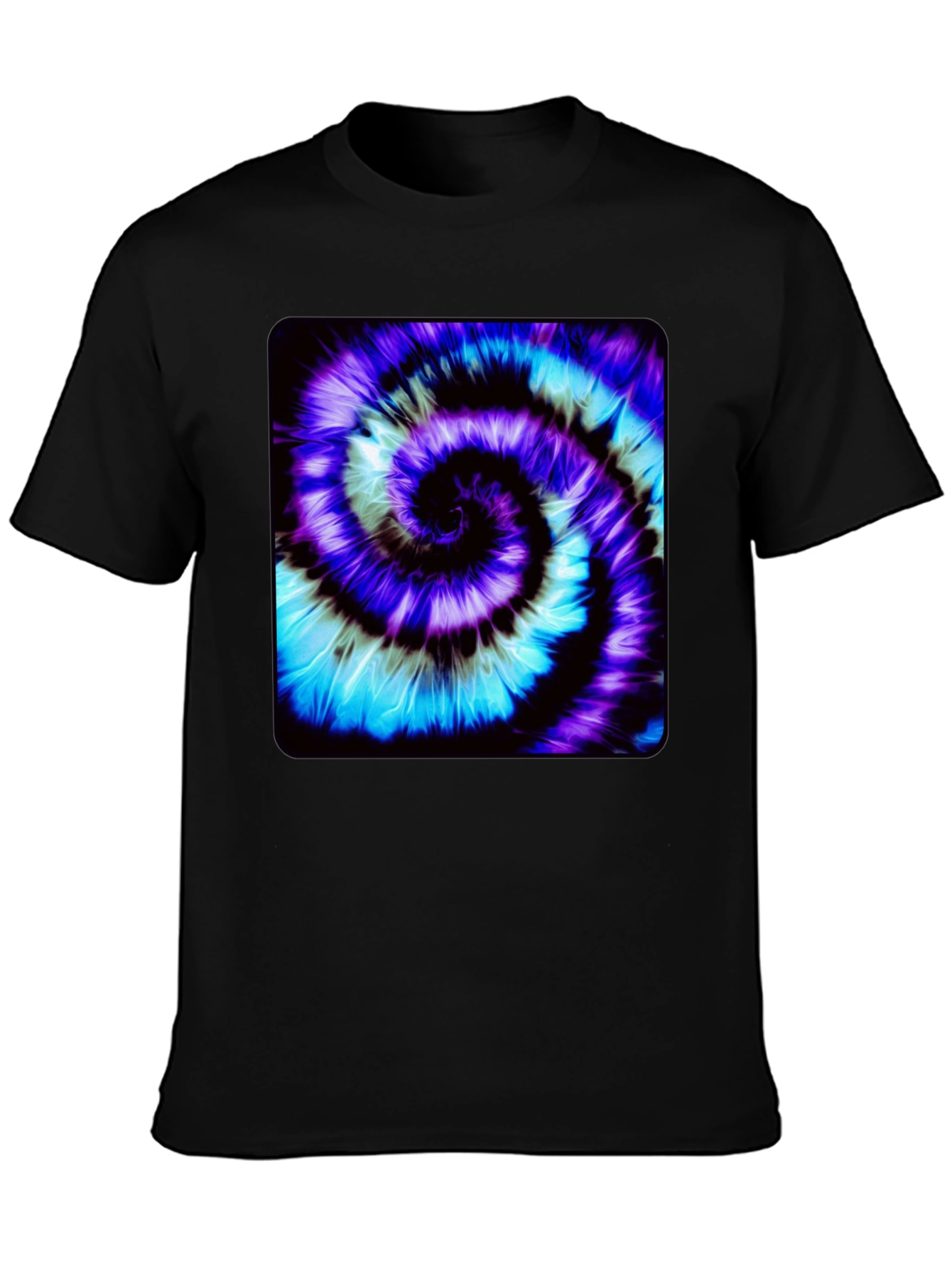 Spiral Tie-Dye Graphic Tee