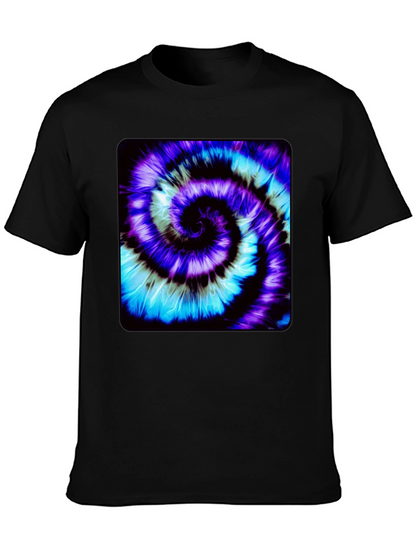 Spiral Tie-Dye Graphic Tee