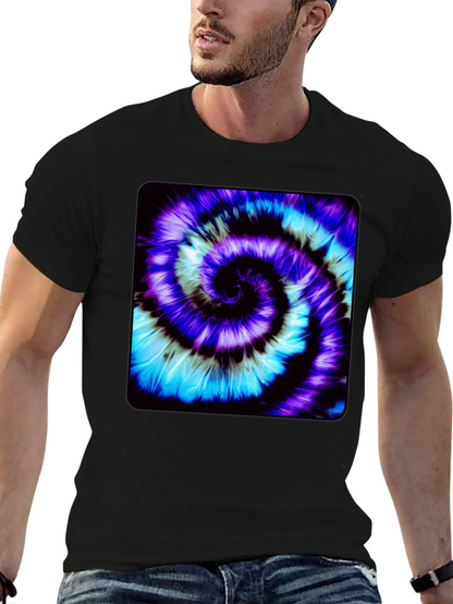Spiral Tie-Dye Graphic Tee