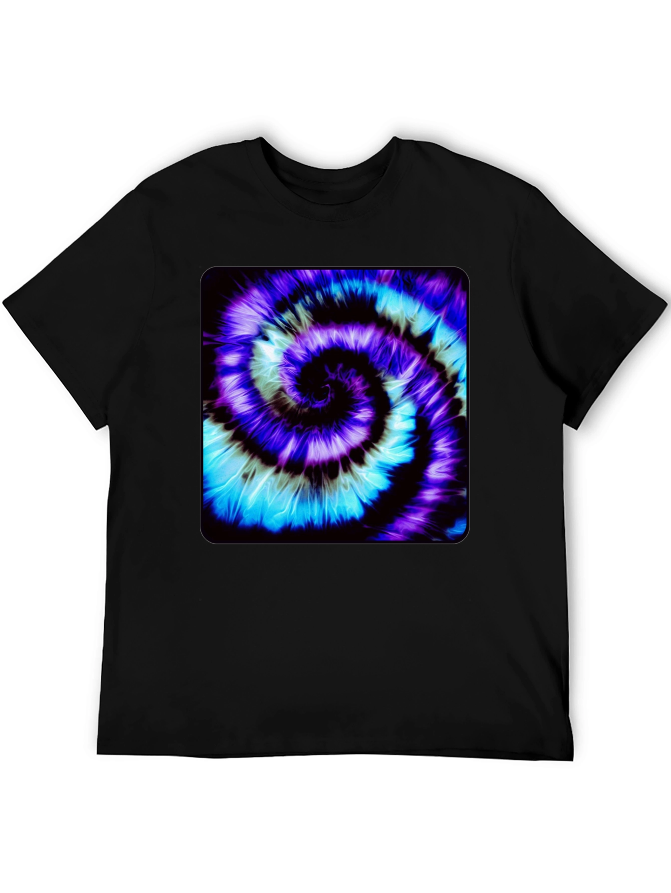 Spiral Tie-Dye Graphic Tee