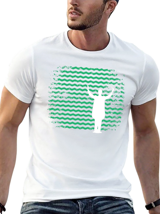 Conductor Graphic Print Black T-Shirt