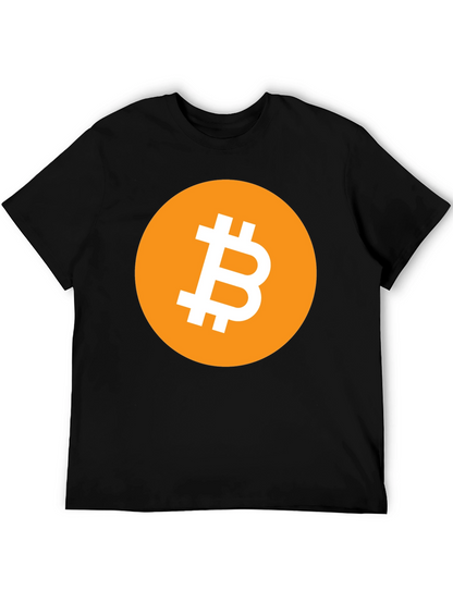 Bitcoin Logo T-Shirt - Cryptocurrency Style