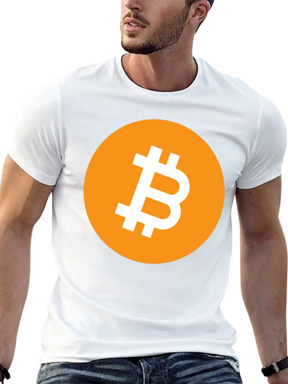 Bitcoin Logo T-Shirt - Cryptocurrency Style