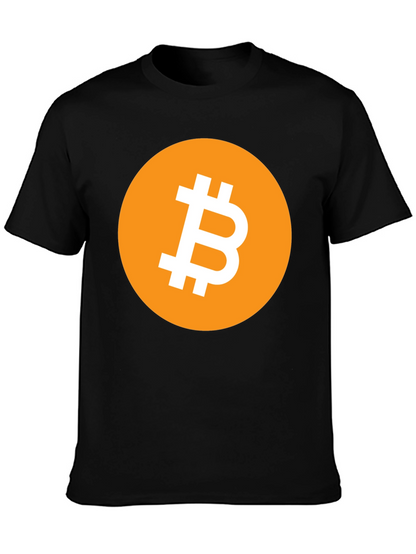 Bitcoin Logo T-Shirt - Cryptocurrency Style