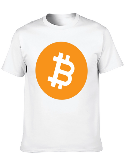 Bitcoin Logo T-Shirt - Cryptocurrency Style