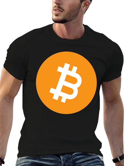 Bitcoin Logo T-Shirt - Cryptocurrency Style