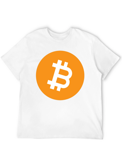 Bitcoin Logo T-Shirt - Cryptocurrency Style