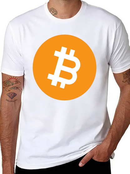 Bitcoin Logo T-Shirt - Cryptocurrency Style