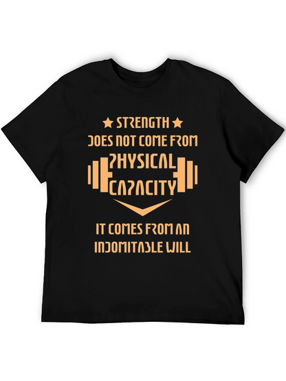 Strength Indomitable Will Graphic T-Shirt