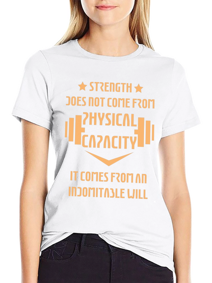 Strength Indomitable Will Graphic T-Shirt