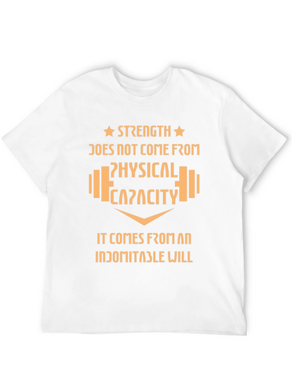Strength Indomitable Will Graphic T-Shirt