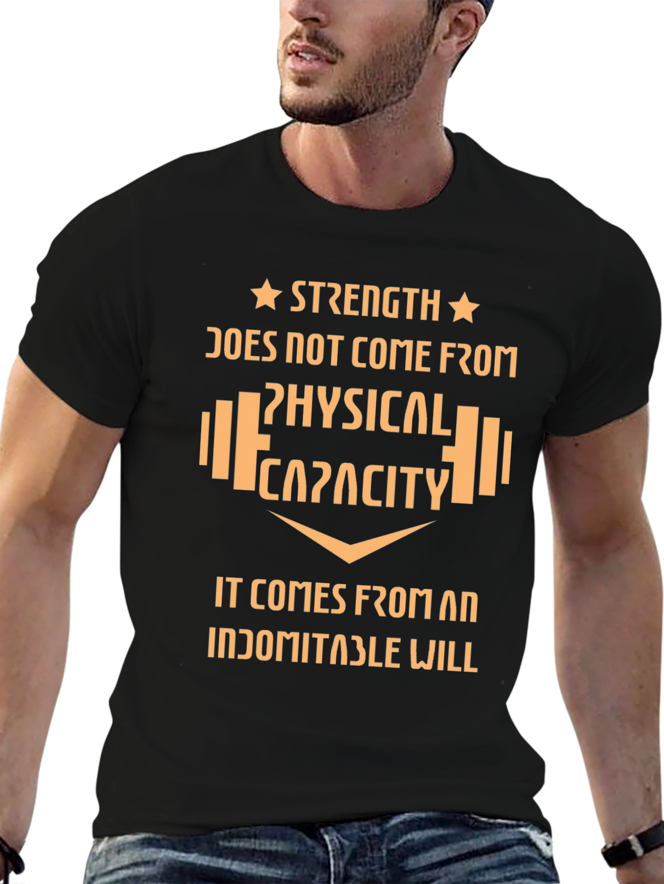 Strength Indomitable Will Graphic T-Shirt