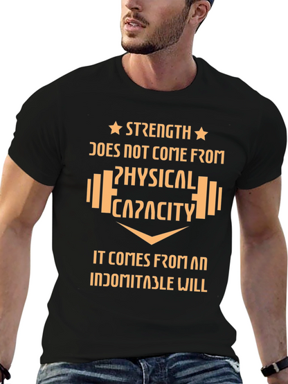 Strength Indomitable Will Graphic T-Shirt