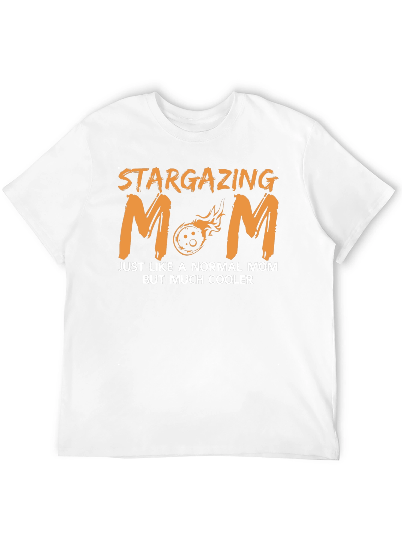 Stargazing Mom T-Shirt - Cool Celestial Design