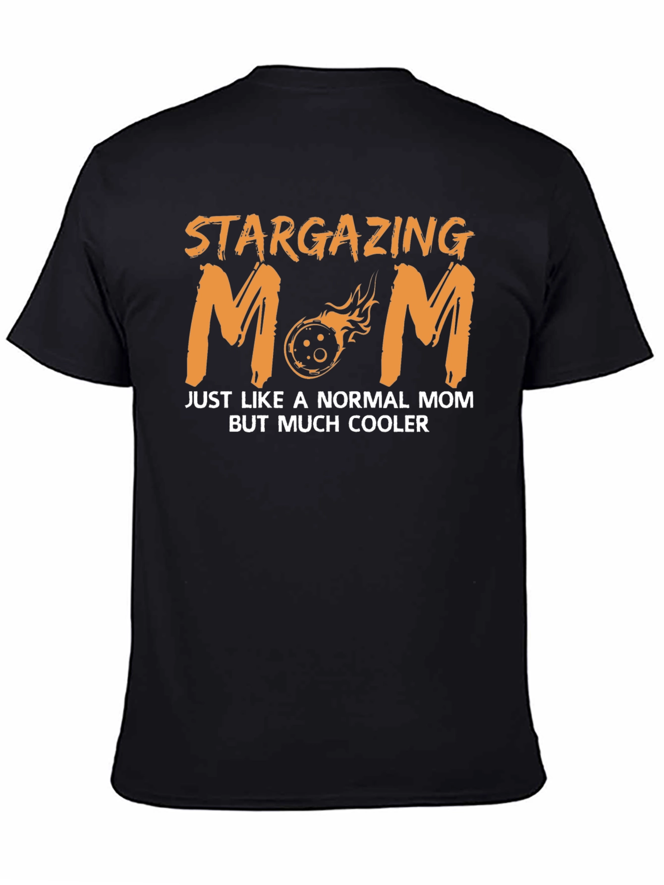 Stargazing Mom T-Shirt - Cool Celestial Design