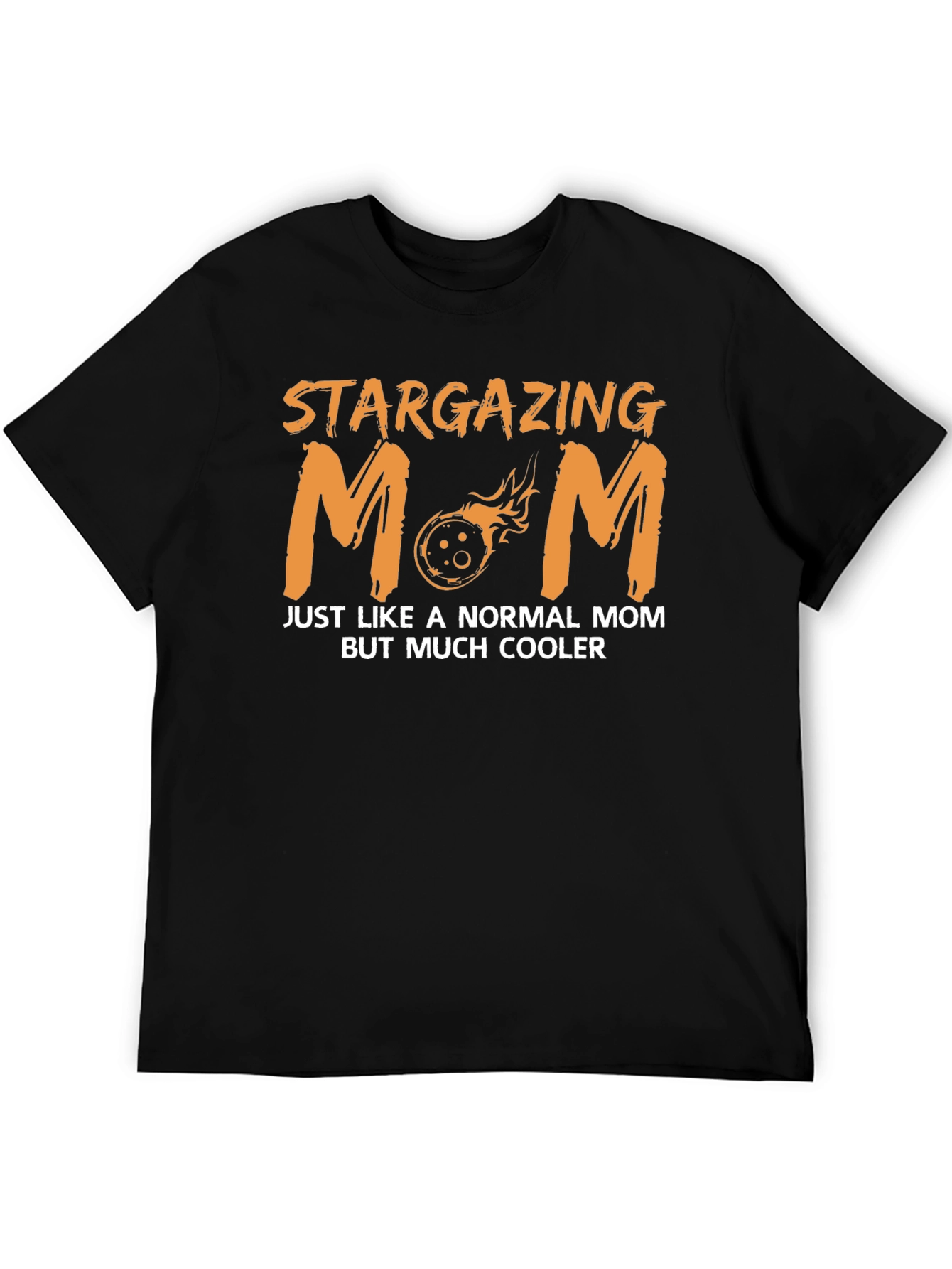 Stargazing Mom T-Shirt - Cool Celestial Design