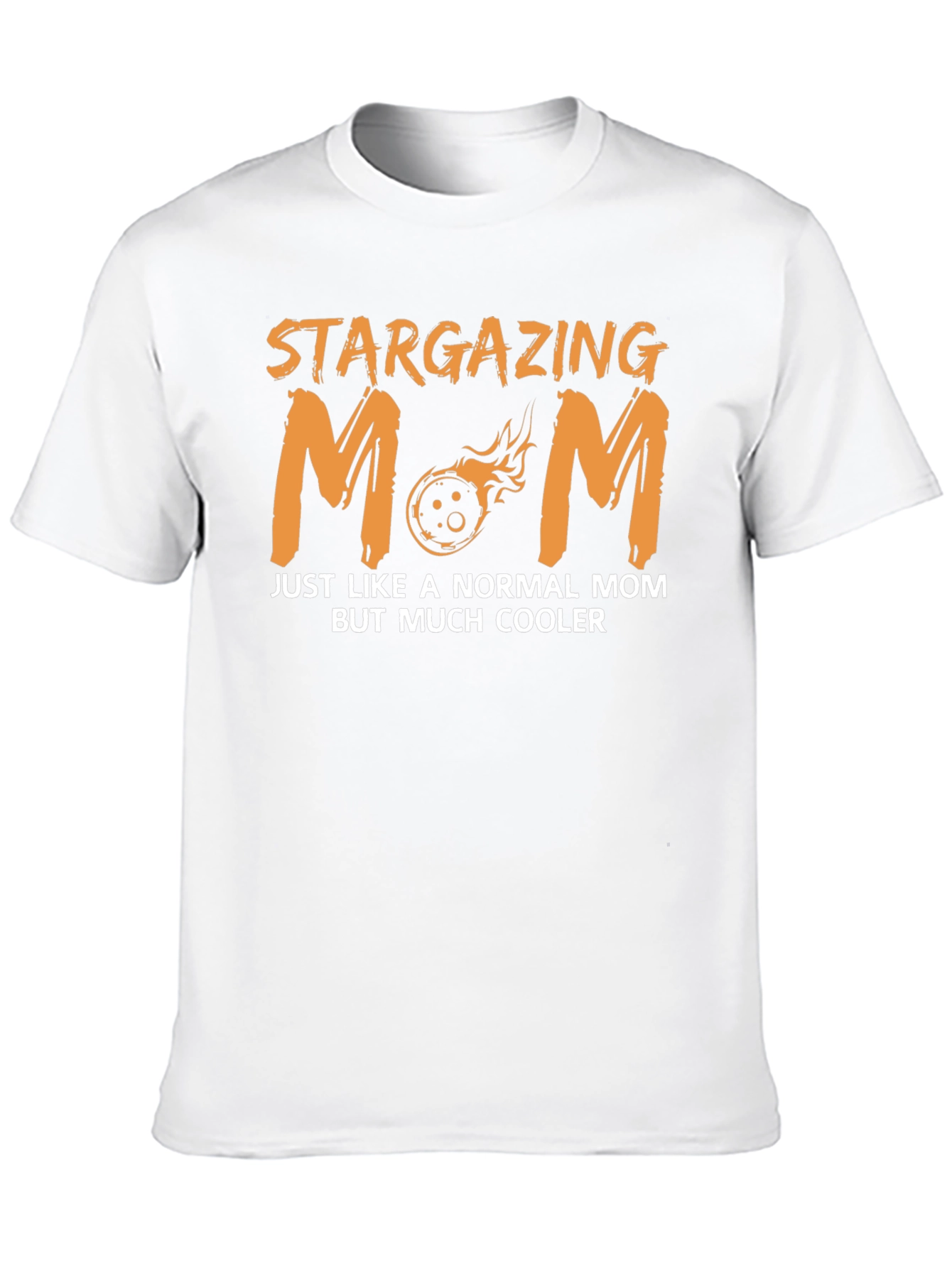 Stargazing Mom T-Shirt - Cool Celestial Design