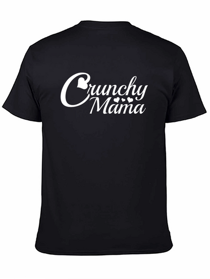 Crunchy Mama Graphic Tee - Soft Cotton Blend