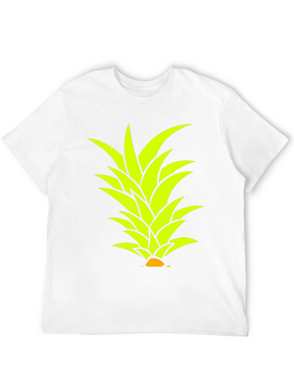 Pineapple Top Graphic T-Shirt - Tropical Style