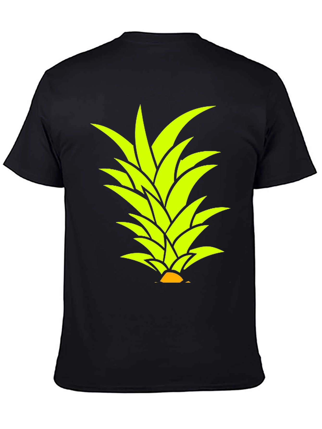 Pineapple Top Graphic T-Shirt - Tropical Style
