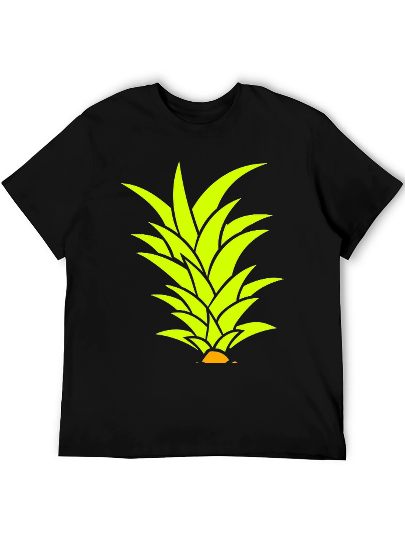 Pineapple Top Graphic T-Shirt - Tropical Style