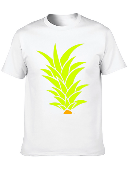 Pineapple Top Graphic T-Shirt - Tropical Style