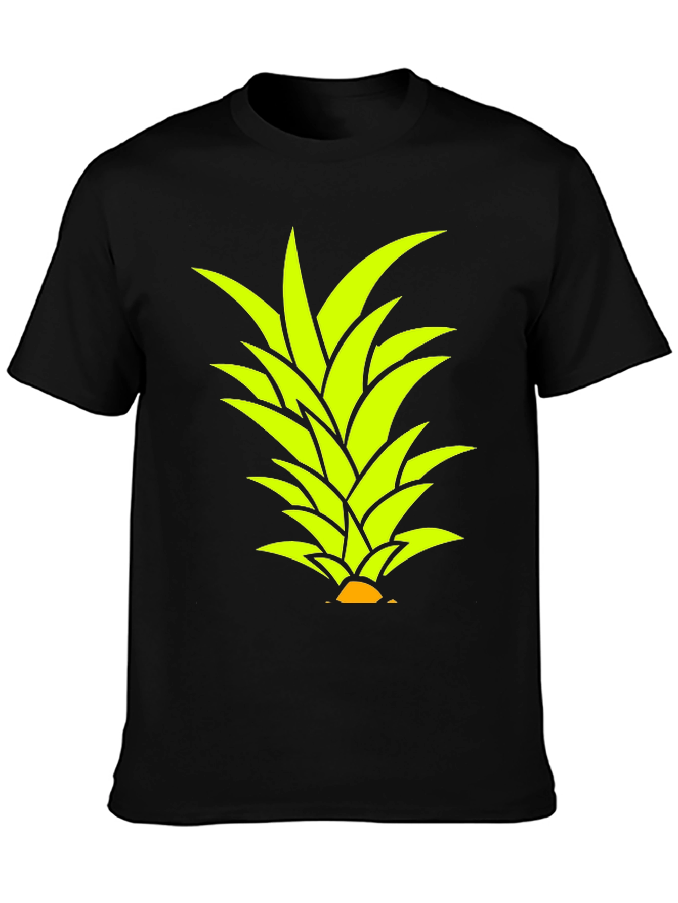 Pineapple Top Graphic T-Shirt - Tropical Style