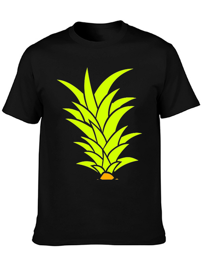 Pineapple Top Graphic T-Shirt - Tropical Style
