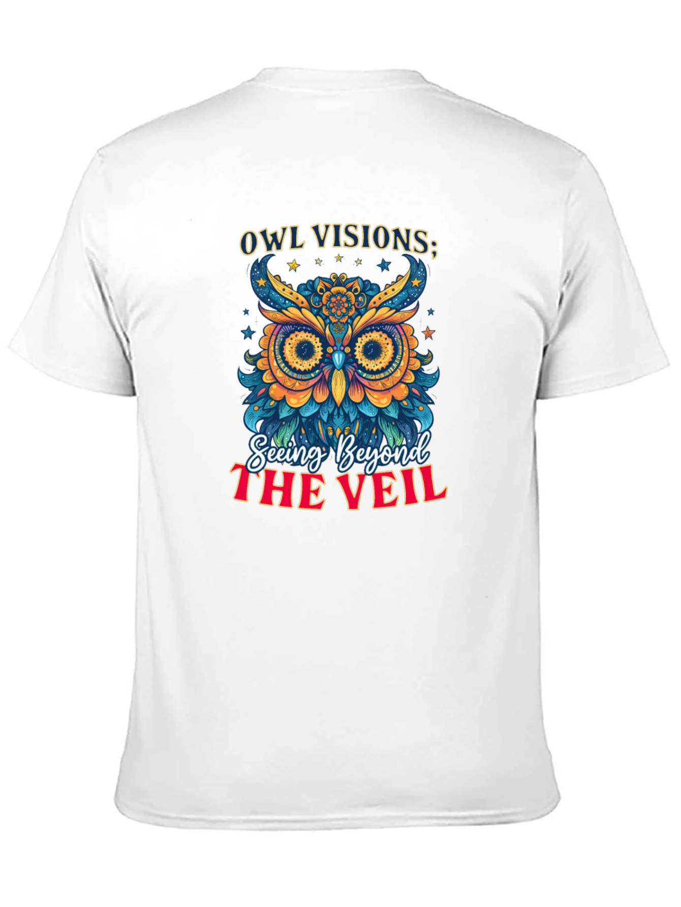 Owl Visions Graphic T-Shirt: Seeing Beyond the Veil