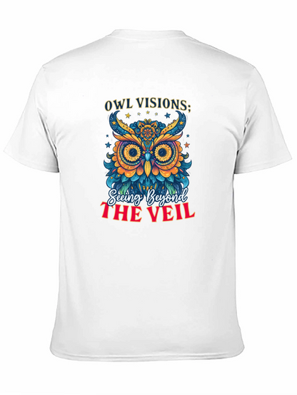 Owl Visions Graphic T-Shirt: Seeing Beyond the Veil