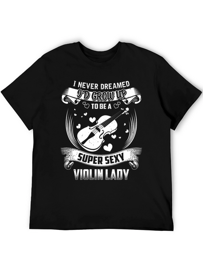Super Sexy Violin Lady T-Shirt