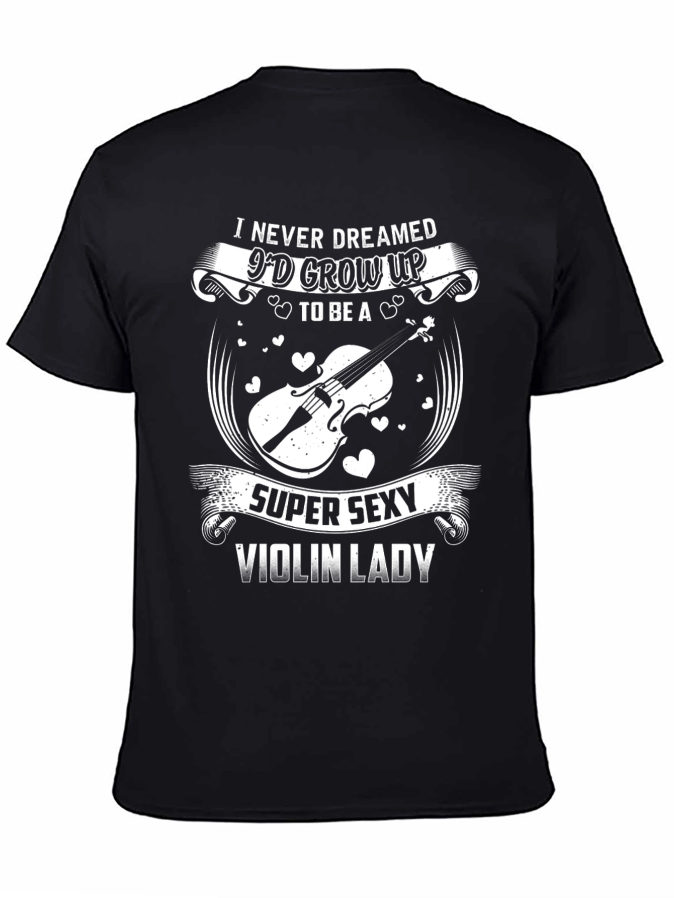 Super Sexy Violin Lady T-Shirt