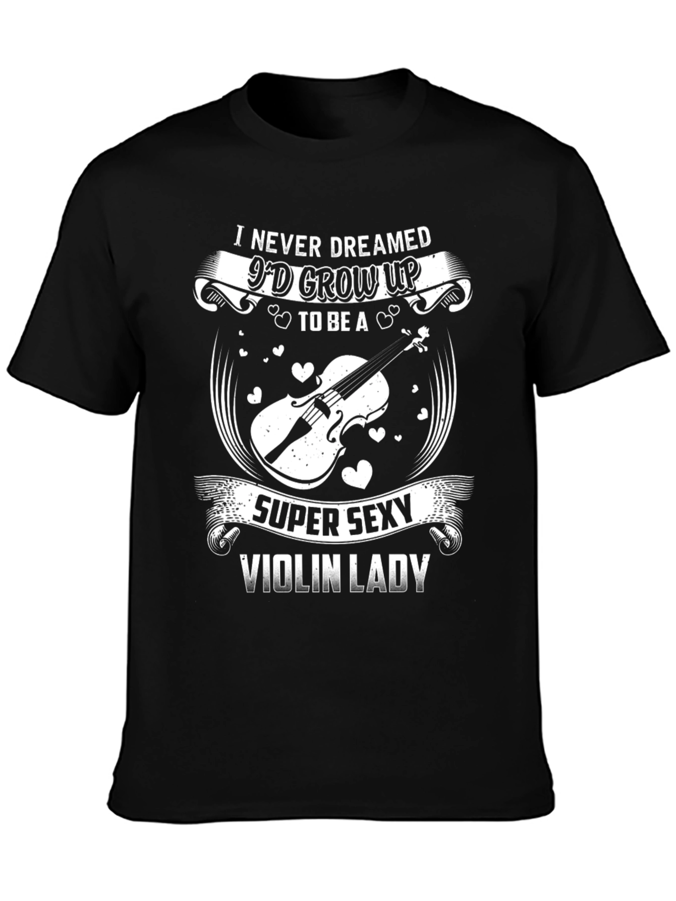 Super Sexy Violin Lady T-Shirt