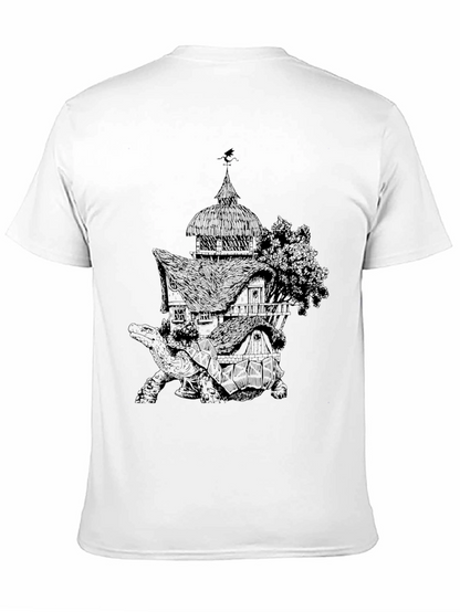 Turtle House Tee - Unique Graphic Print