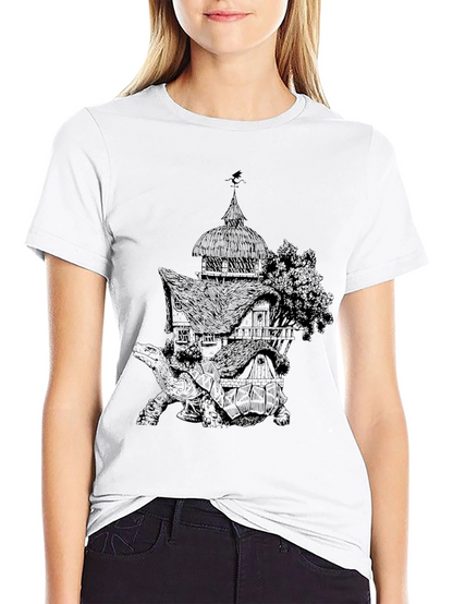 Turtle House Tee - Unique Graphic Print