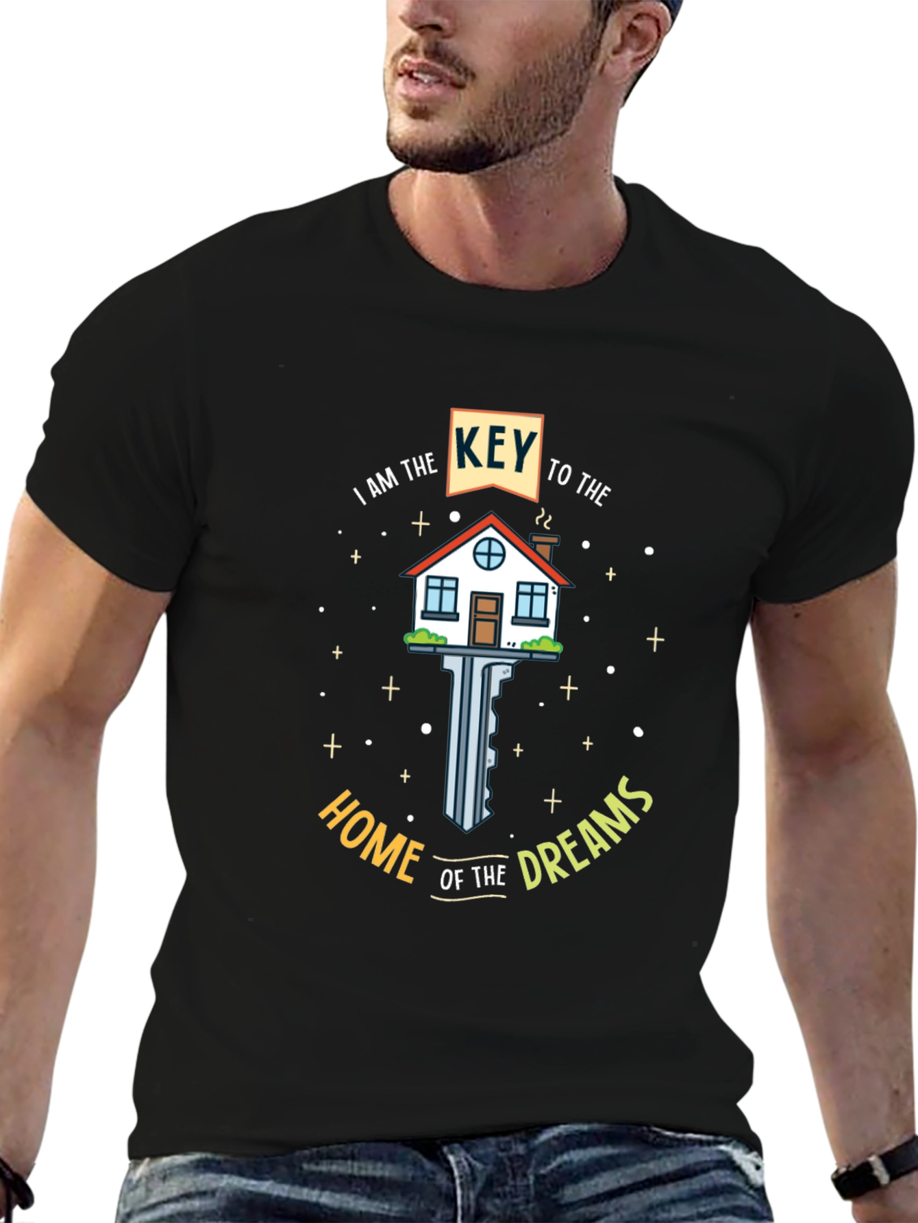 Key To The Home Of Dreams Graphic Tee